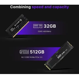 bosgame P2 Plus Mini-PC 2023 4K Ultra HD Intel Core i7-12700H 4,7 GHz 32 GB RAM 512 GB SSD