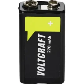 VOLTCRAFT 9V Block-Akku NiMH 270 mAh 8,4V