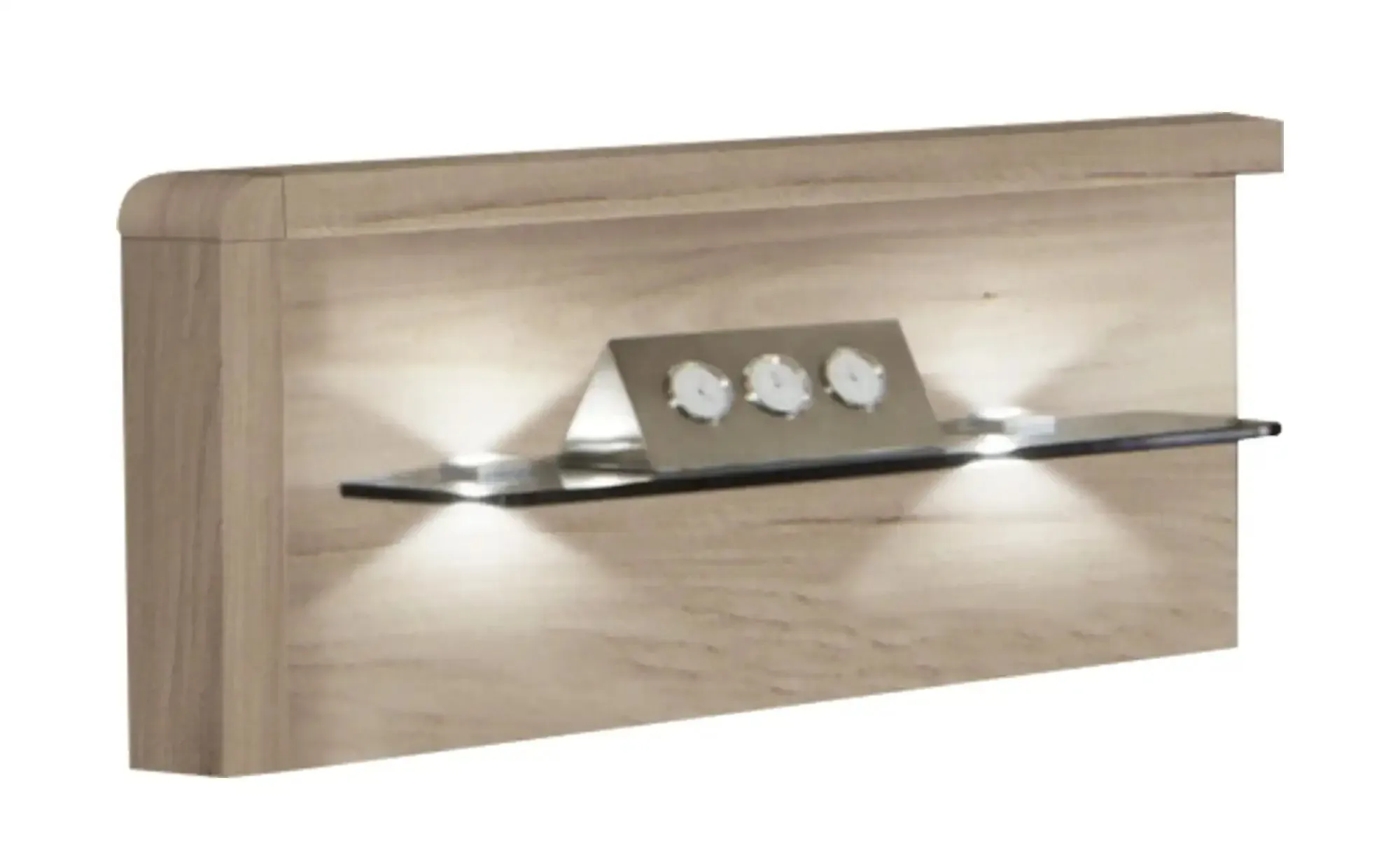 Nachtschrank-Paneel  Valencia ¦ holzfarben ¦ Maße (cm): B: 60 H: 30 T: 12.0