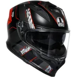 AGV K7 Kyber Matt-Schwarz / Rot M