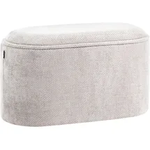 Beliani Polsterbank Artas Grau 79 x 45 x 38 cm