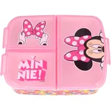 Stor Minnie Mouse Brotdose mit 3 Fächern für Kinder - Kinder-Lunchbox - Snackbox