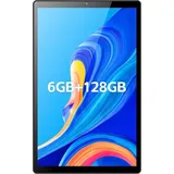 Tablet PC Android 12-Kinstone Gaming Tablet mit 6GB RAM 128GB ROM,Tablet 10,1 Zoll Unisoc T610 CPU,Kinder Tablet 1920x1200 FHD Display 4G LTE - Schwarz