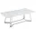 SalesFever Nobile Marmor silber/weiß 110 x 40 x 60 cm