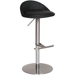 FineBuy Barhocker Edelstahl Barstuhl Tresenstuhl Design Bistrohocker Modern