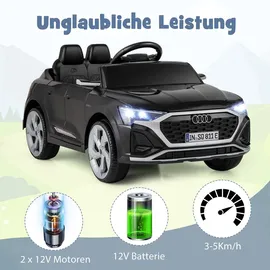 Fantask Audi SQ8 Kinder Elektroauto 12V schwarz (nicht verfügbar)