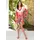 ALBA MODA Figurumspielende Tunika mit Volants in bunt, | Gr.: 42