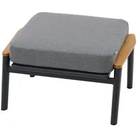 Siena Garden Cortina Loungehocker grau