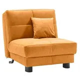 ell+ell Schlafsessel Tilda Microvelour Curry PG30