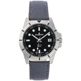Dugena Keno 4461063 Quarz Gehäusefarbe Schwarz Armbandtyp Silikonarmband Armbandfarbe Grau