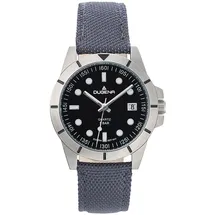 Dugena Keno 4461063 Quarz Gehäusefarbe Schwarz Armbandtyp Silikonarmband Armbandfarbe Grau