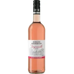 Schloss Kronsburg Tempranillo Vegan alkoholfrei Roséwein halbtrocken 0,75 l