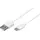goobay 38677 - Sync- & Ladekabel, USB-A -> Usb-cTM 0,1 m weiß