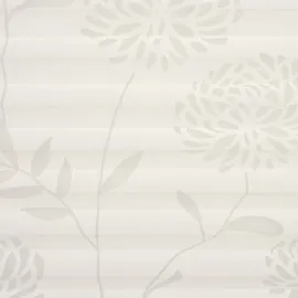 LIEDECO Klemmfix-Plissee »Ausbrenner« weiß, verspannt