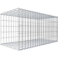 Gabiona Gabione-Anbaukorb Typ 2 50 x 100 x 50 cm Maschenw 5 x 10 cm