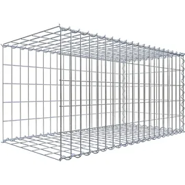 Gabiona Gabione-Anbaukorb Typ 2 50 x 100 x 50 cm Maschenw 5 x 10 cm