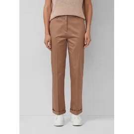 s.Oliver Chinohose mit Turn-up Braun 48