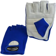 Best Body Nutrition Power Handschuhe blau – Größe M – Fitness Handschuhe – Komfortabel – Gepolstertes Innenhandleder – Atmungsaktiv – Nylon Handrücken – Training – Gym – Gewichtheben