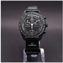 Swatch x Omega Mission To The Moonphase Snoopy Black