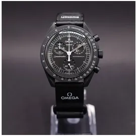 Swatch x Omega Mission To The Moonphase Snoopy Black