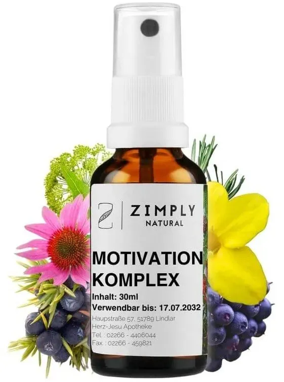 ZIMPLY NATURAL Motivation Komplex 30 ml