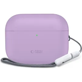 TECH-PROTECT Silikonhülle kompatibel mit AirPods Pro 3 Lila