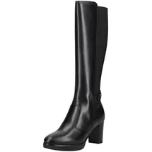 Nero Giardini Stiefel Leder/Textil - Schwarz 40