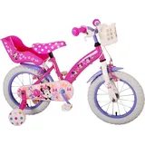 Disney Minnie Cutest Ever! - Kinderfahrrad - Mädchen - 14 Zoll - Rosa - Zwei Handbremsen - Rosa