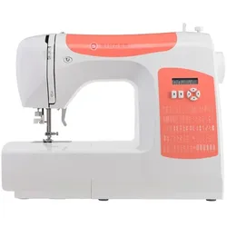 Singer C5205 Nähmaschine in Weiß/Orange