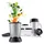 GOURMETmaxx Mr. Magic Standmixer grau/schwarz 18-tlg. 400 W