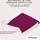 schlafgut Knitted Jersey Lila 135 x 200 cm + 80 x 80 cm