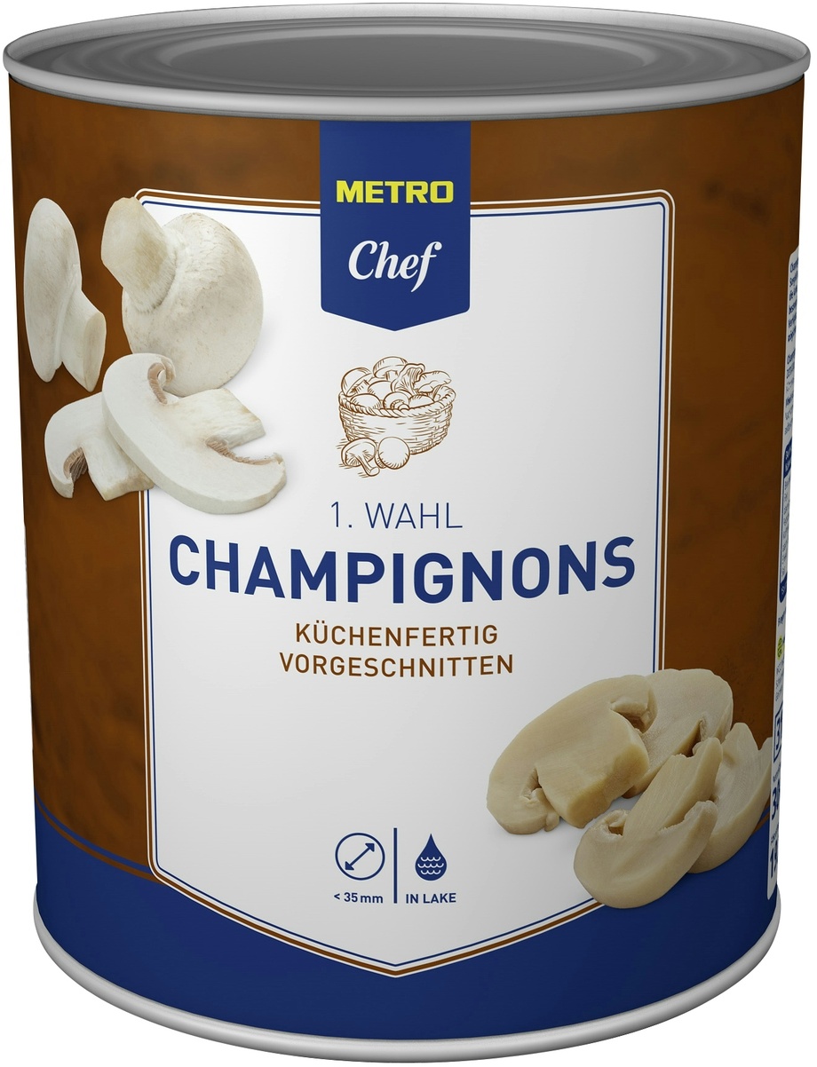 METRO Chef Champignons Geschnitten (1,92 kg)