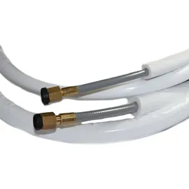 ThermoFlux FLEX-TUBE | Leitungspaket | 1/4 | 1/2 | 5 Meter | fertig montiert