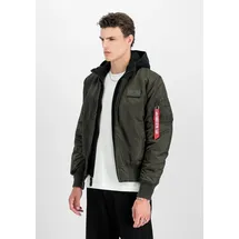 Alpha Industries Ma-1 D-tec schwarz XS
