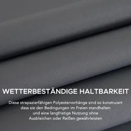 Sunjoy Vorhang für Matterhorn Multi-Pergola 306 x 406 cm Grau/Mehrfarbig