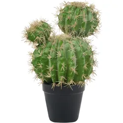Künstliche Topfpflanze 33 cm BALL CACTUS