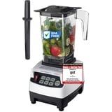 OmniBlend Smoothie Maker 1,5L in weiß I Smoothie Mixer inkl. BPA-freiem Behälter & 6-Klingen-System aus Edelstahl I Mixer Smoothie Maker ideal für grüne Smoothies I Standmixer mit 3 PS Motor