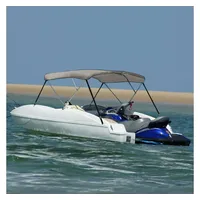 vidaXL Sonnenschutz 3-Bow Bimini-Top 184 x 170 x 133 cm Grau