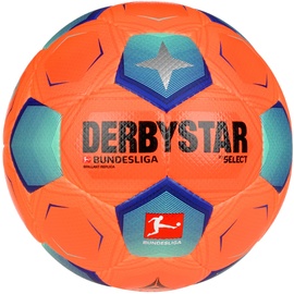 derbystar Bundesliga Brillant Replica High Visible v23 Fußball, weiß, 5