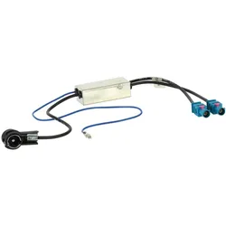  Antennenadapter mit Diversity 2x Fakra -> ISO 