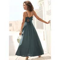 LASCANA Maxikleid Sommerkleid Grün 34