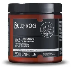 Bullfrog Secret Potion N.3 Rasiercreme Erfrischend Rasier- & Enthaarungscreme 250 ml Damen 