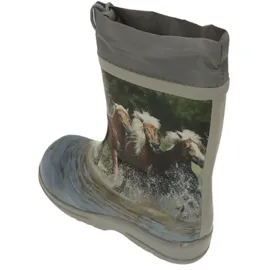 Beck Pferde Gummistiefel Mehrfarbig 33