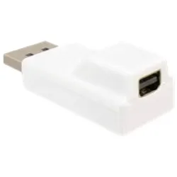 Delock DisplayPort-Adapter DisplayPort M Mini-DisplayPort W weiß