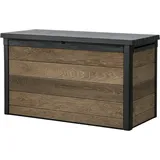 Keter Walnut Aufbewahrungsbox - 757L - 151,7x72,5x90cm - Dunkelbraun