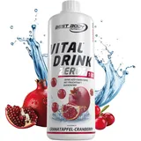 Best Body Nutrition Low Carb Vital Drink Granatapfel-Cranberry 1000 ml
