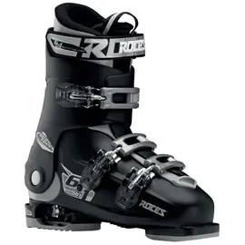 ROCES Idea Free Kinder Skischuhe Schwarz/Silber 36