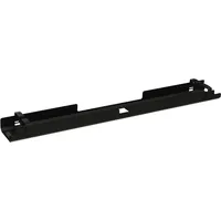 SOENNECKEN Kabelkanal horizontal beidseitig abklappbar für Tische B1800mm sw