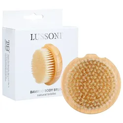 Reinigungs- und Peelingpinsel Lussoni Bamboo rund