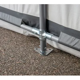 ShelterLogic Zeltgarage 610 cm x 370 cm x 240 cm Grau